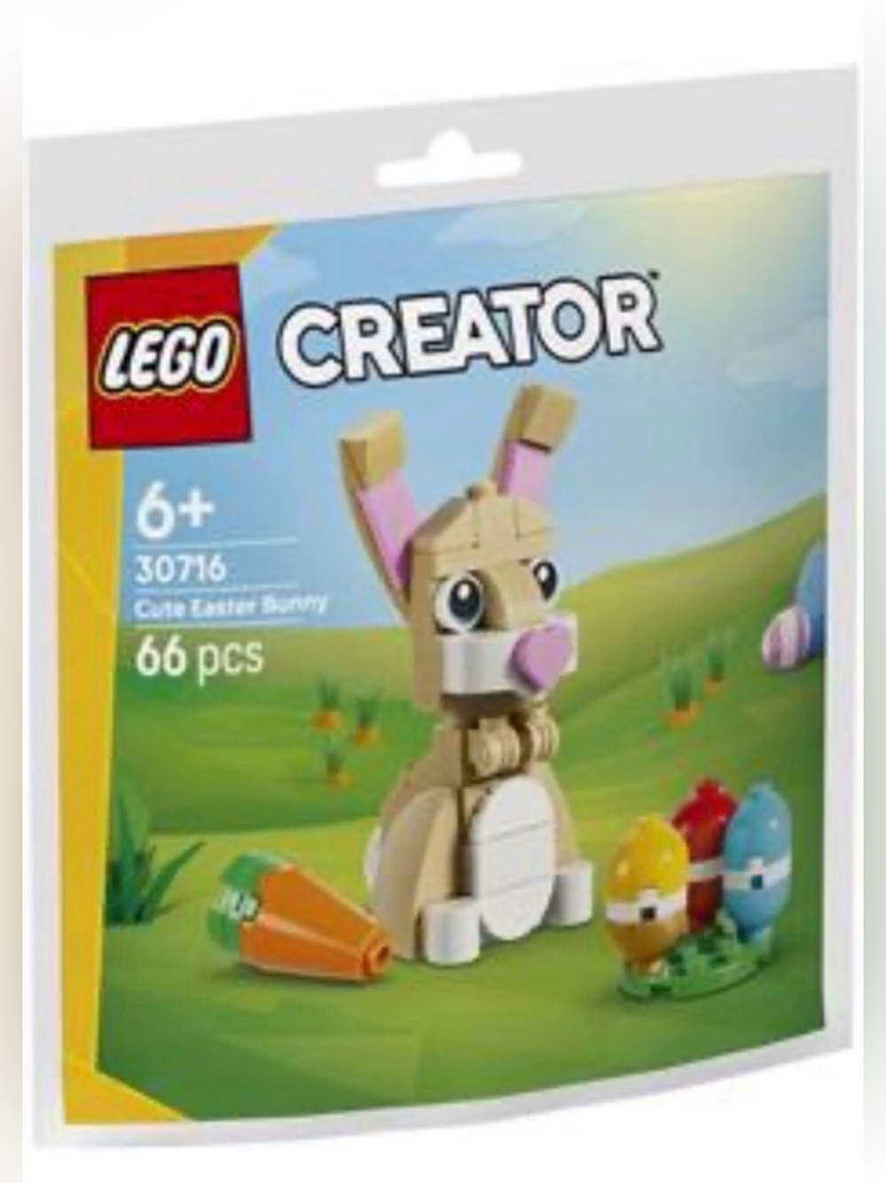 LEGO Creator Cute Easter Bunny Building Set - Tan & Pink